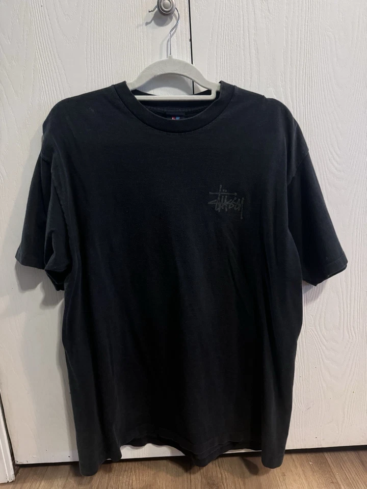 Vintage Stussy Dragon T Shirt Xl Rare 90s Made In USA Single Stitch Skate Surf T - Image 3 of 4