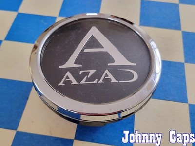 AZAD Wheels # C435-1 . CHROME Custom Wheel ''FLOATER'' Center Cap  [81]  (QTY. 1)