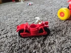 Fisher Price Little People Pop Up Camper Red Motorcycle Only 992 Vintage 1980