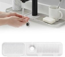 Kitchen Splash Guard For Sink, Sink Splash Guard Sink Draining Pad Behind Faucet