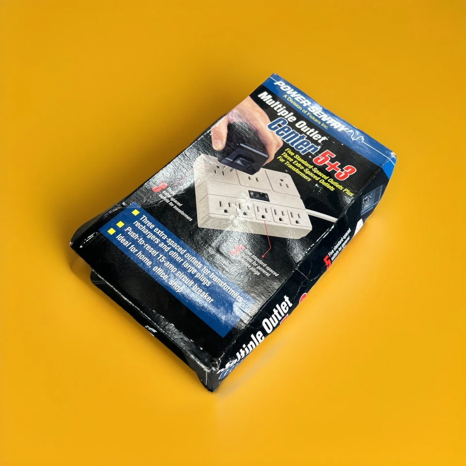 🔥(AN) ***QTY 5*** Power Sentry Model 158 Multiple Outlet Center – 8-Outlet 120V - Image 2 of 4