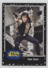 2015 Topps Star Wars: Journey to The Force Awakens Black Starfield Han Solo 1e8j