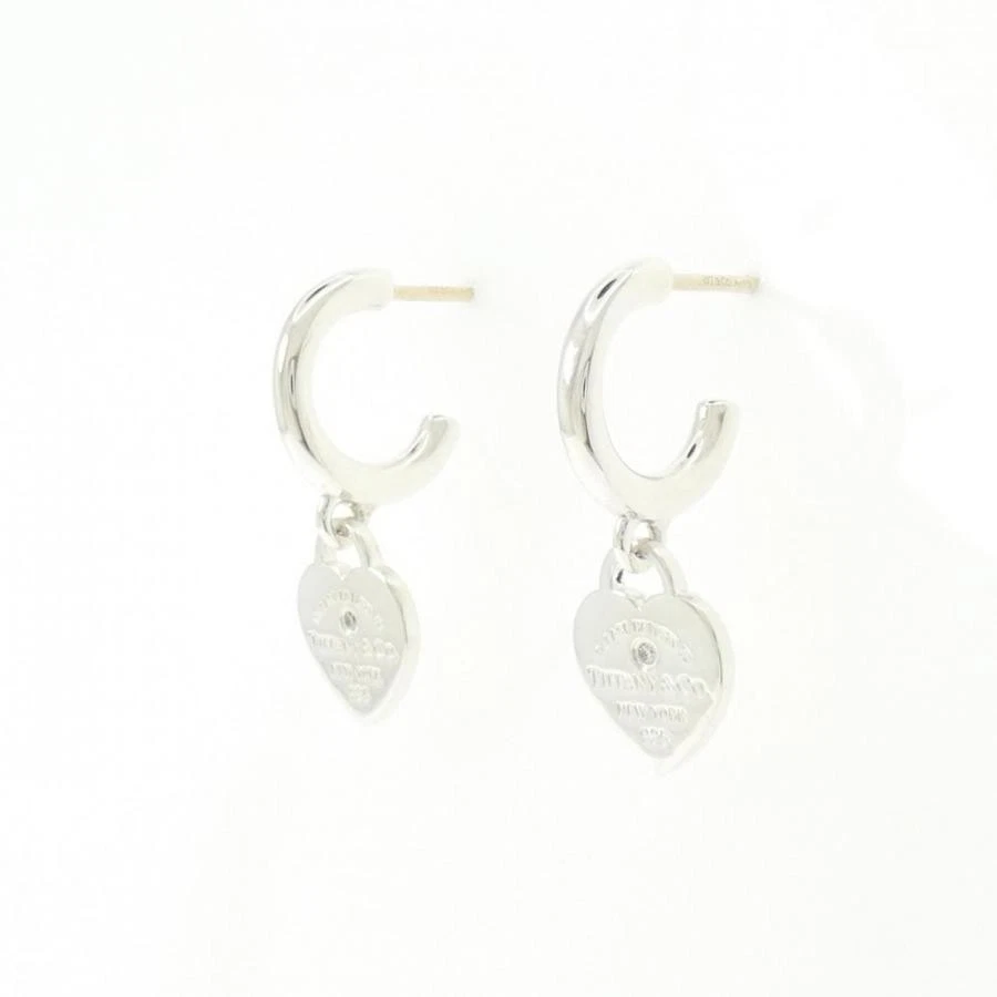 Tiffany & Co. Return to Tiffany Creolen Mini Ohrringe 925 Silber Damen mit Box