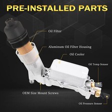 Per Dodge Jeep Chrysler Ram3.6L 2011-2016 Alloggiamento Filtro Olio Motore Alluminio