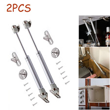 2X 100N Pneumatic Hydraulic Gas Strut Support for Furniture Cabinet Door Lift Up