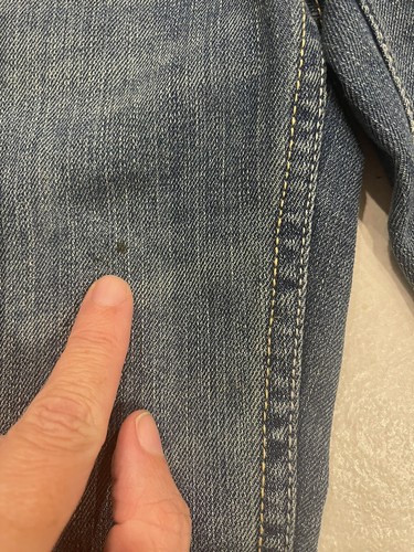 NWT Levi’s 505 Regular Boy’s Straight Leg Jeans Adjustable Waistband Blue Size 8 - Picture 7 of 7