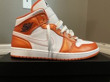 Size 11 - Jordan 1 Mid SE Electro Orange 2021