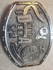 State of Iowa Commemorative l 1980s Vintage Belt Buckle 178. Of 500