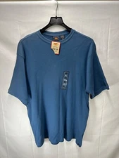 Route 66 Men's XL Short Sleeve Blue Comfy Shirt 100% Cotton - New with Tags