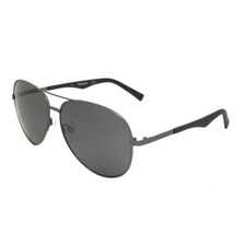Timberland TB9109 09D Metal Black Aviator Gray 59-13-140mm Polarized Sunglasses