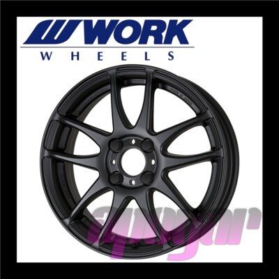 work emotion kiwami 15インチ 5J + 45 WORK EMOTION CR Kiwami WHEEL (1pcs) 15 inch 5.0J 45 4H 100 Matte