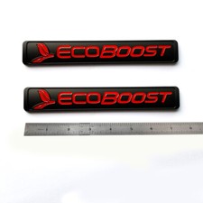 2pack ECOBOOST Badge Emblem fits SUV F150 ECOBOOST Black Red 2011-2018 F