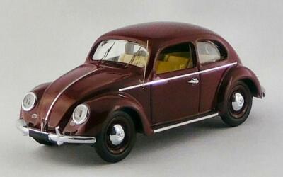 Volkswagen Beetle 1200 De Luxe 1953 Bordeaux 1:43 RIO 4565 | eBay