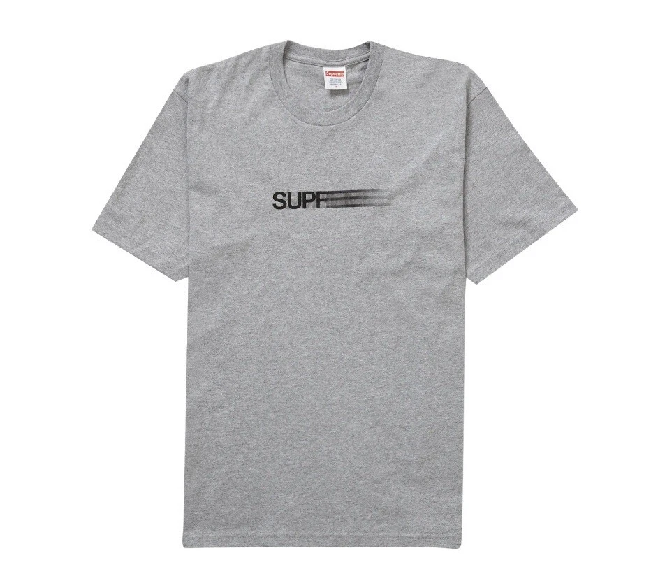 Tee shirt Supreme Motion Logo SS23 gris bruyère Taille : XXL
