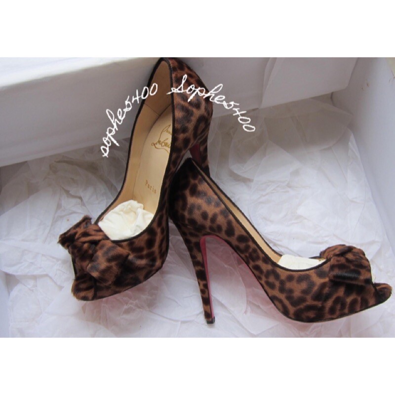 Christian Louboutin Madame Butterfly 120 ￼ Leopard 100