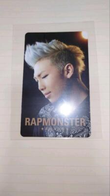 BTS RM No More Dream Japan Limited Official Photo Card RAP BTS RM No More Dream Japan Limited Official Photo Card RAP