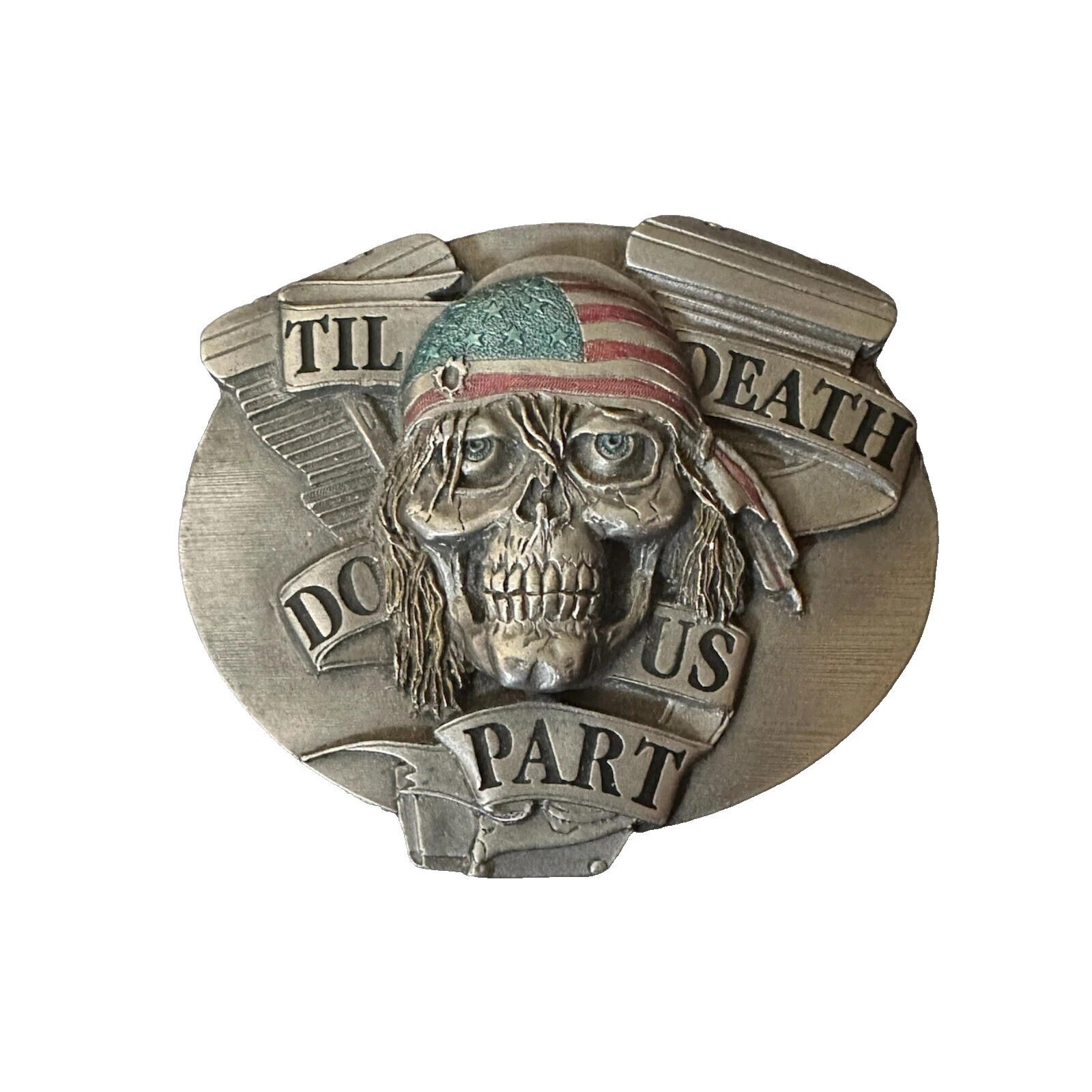 Fivelas de Cinto de Metal Bergamot Bandeira