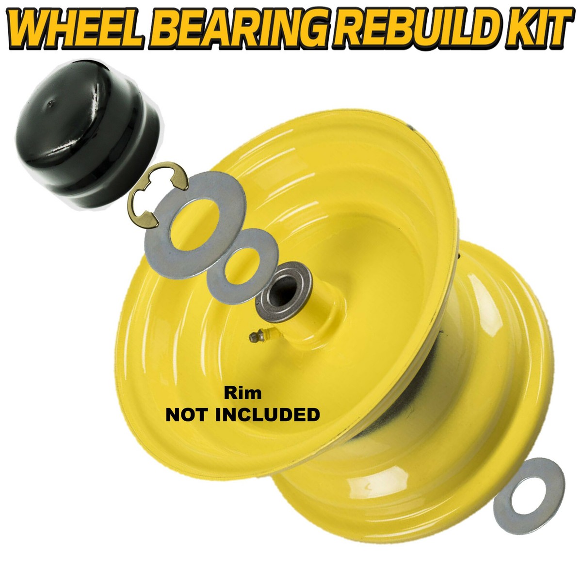 Front Wheel Bearing Kit Fits Snapper Simplicity Murray w/ Thrust