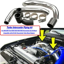 Intercooler Pipe&Boot Kit For 03-07 Ford F Super Duty 6.0L Powerstroke Diesel