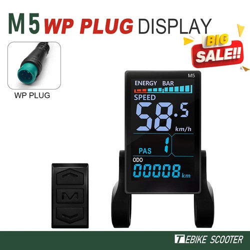 Ebike Sinewave 3 Mode 17A26A30A40A Controller +Color M5 Display 350W-2000W Motor - Picture 27 of 41