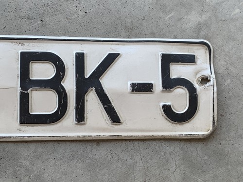 BELARUS LICENSE PLATE #4057BK-5 USED RED WHITE GREEN BLACK - Picture 4 of 5