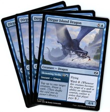 x4 Dirgur Island Dragon - 0040 - Tarkir Dragonstorm - MTG - NM/M