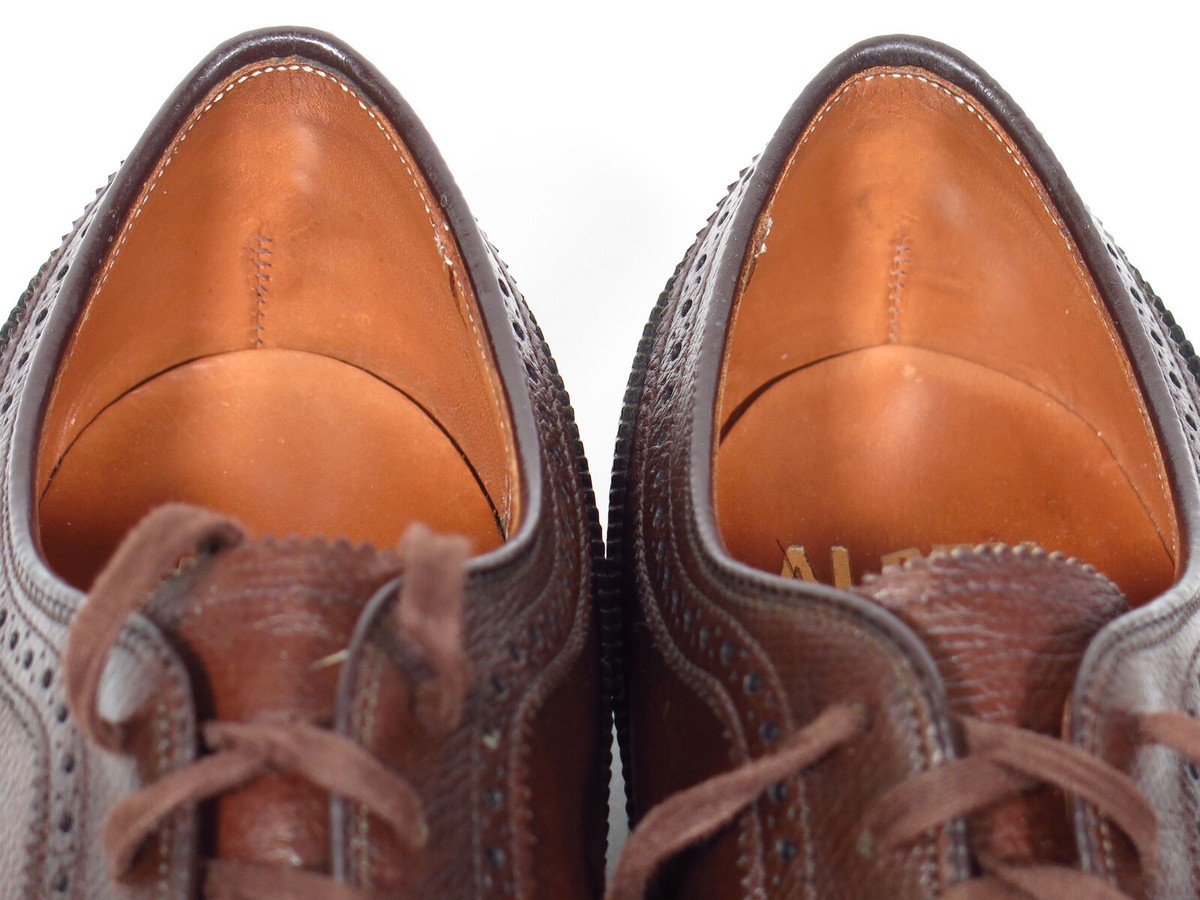Alden Men's 639 Brown Alpine Grain Long Wing Blucher, 9 A | eBay