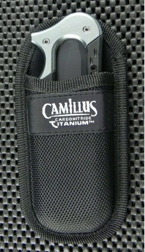 "NEW" CAMILLUS SLYDR sliding blade lunch AUS-8Japanese steelW/SHEATH .AUTHENTIC - Picture 4 of 6