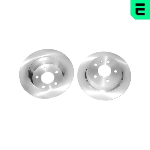Optimal 2X Bremsscheibe Hinten Ø280 Mm FüR Mercedes-Benz Vito Bus 638 112 Cdi-image
