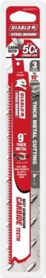 DIABLO 3pk Reciprocating Saw Blade: Solid Carbide DS0908CF3