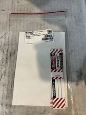 Brady Padlock Lockout Labels Brady 50280, 6 pack, B-826, Y407043 (SP105)