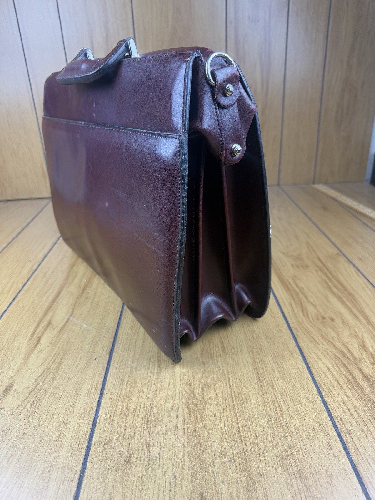 Jack Georges Elements Classic Leather Briefbag Br… - image 3