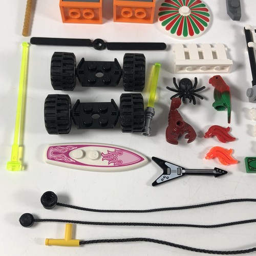 Lego Accessories Lot Staircase Tools Guitar Light Saver Animals + more some Vtg - Picture 6 of 12