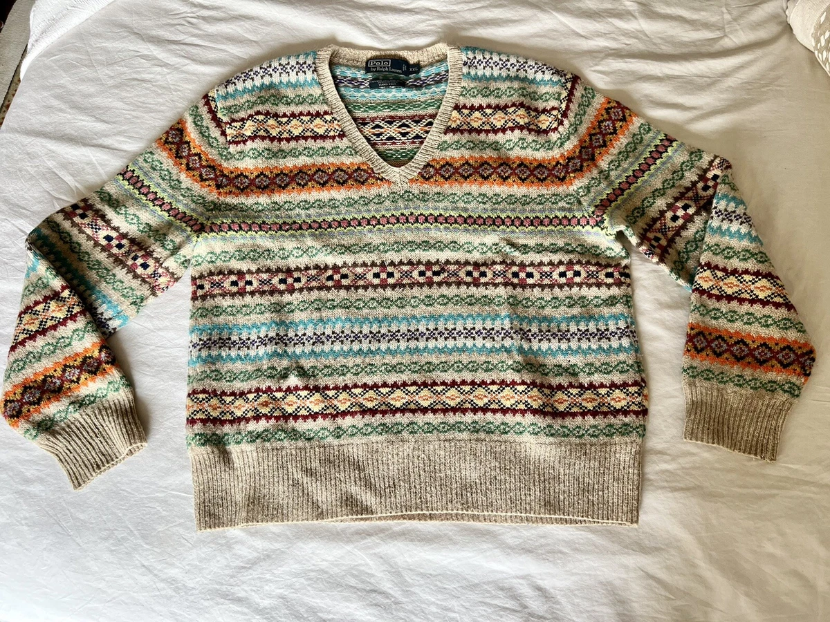 Ebay fair isle clearance sweater