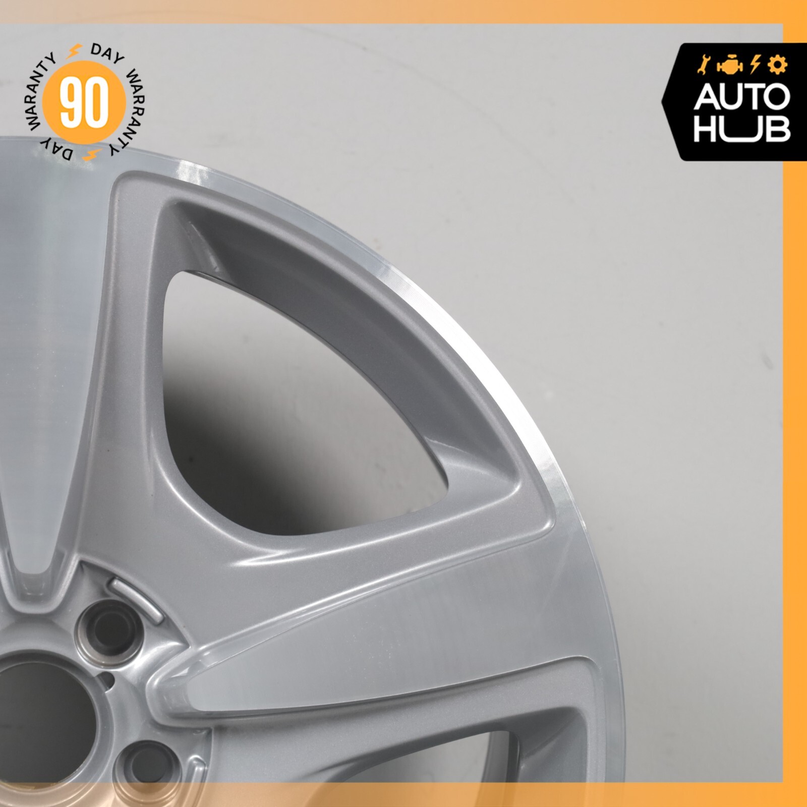Bentley Continental GTC Flying Spur 9 x 19 19" Wheel Rim Silver 3W0601025AK OEM