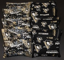 PITTSBURGH PENGUINS Cornhole Bean Bags 8 ACA Regulation