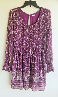 hollister purple dress Hollister Co. Day dress - purple - (Pre-owned)