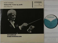 WILHELM FURTWANGLER SCHUBERT GREAT C MAJOR SYMPHONY ETERNA ED.1 820068 NM