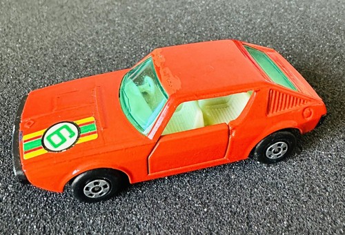 Vintage 1974 Matchbox Lesney Superfast No. 62 Red Renault 17 TL Racing 9 - Picture 2 of 5