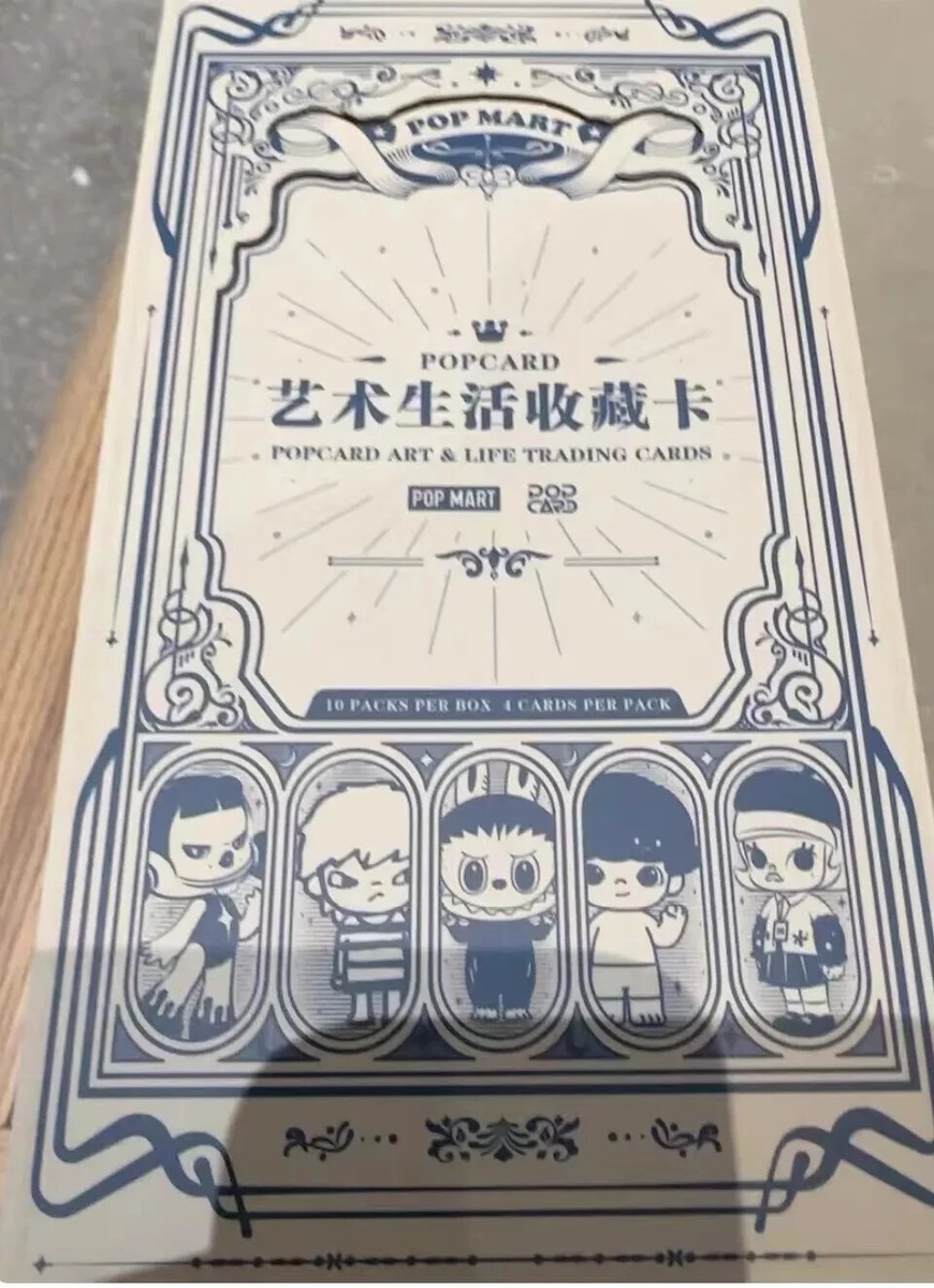 Popcard Art & Life Trading Cards booster Box Sealed Pop Mart | eBay