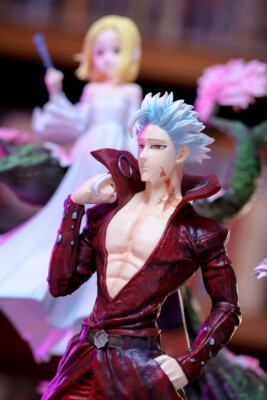Kitsune The Seven Deadly Sins Ban Resin Model Elaine Statue In