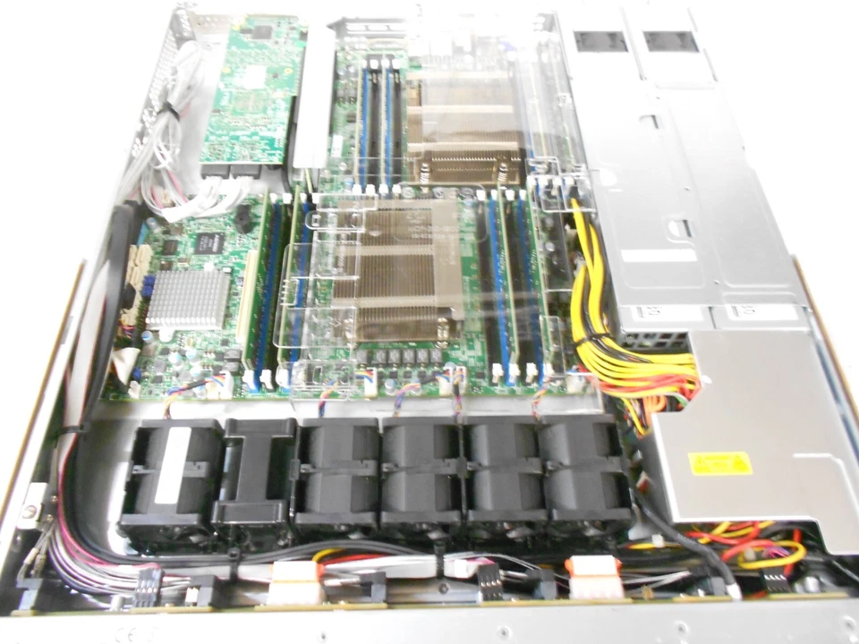 SuperMicro X10DRW-i 116-7 Server 10x 3.84TB 2.5" SSD 6G 2x E5-2637 v4 128GB RAM - Image 2 of 3