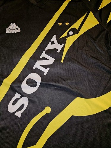 Maglia Juventus Kappa 1996 97 3° Speciale Zebra Retro Uomo Taglia ZIDANE #10 NUOVA - Foto 4 di 6