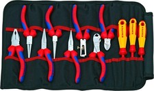 KNIPEX TOOL ROLL SET (PLIERS & SCREWDRIVER) 001941
