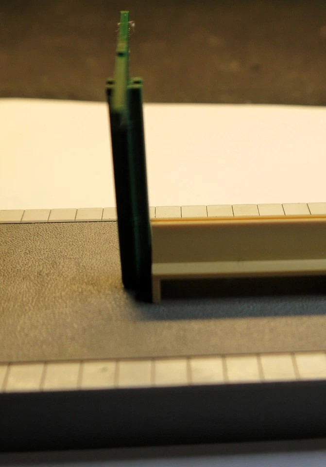 Triang Hornby R585 Platform Canopy Transverse Supports [pair] Reproduction 3DPD - Image 2 of 2