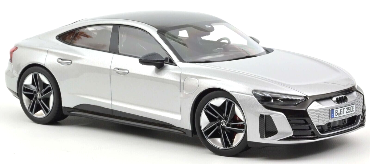 1/18 Audi GT RS E-Tron (Silver) Diecast Model Car by Norev 188381