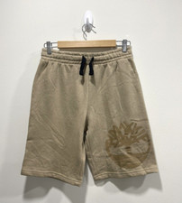 Timberland Boys' Big Fleece Pull-on Shorts Color Cream Size L 14/16 1645