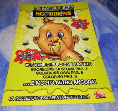 2018 Italy Müll Eimer Kinder Book 18Pages Abzehbilder The Garbage Innenjacke