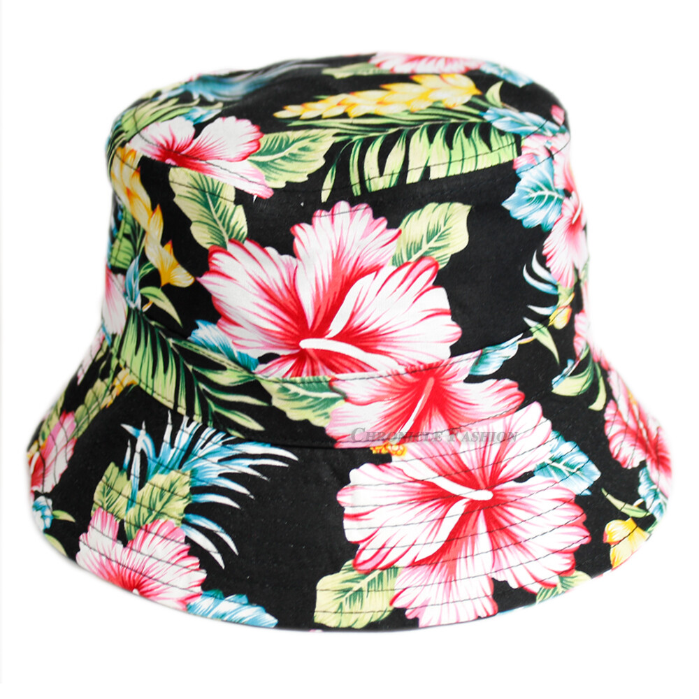 Купить Bucket Hat Cap Hawaii Floral 