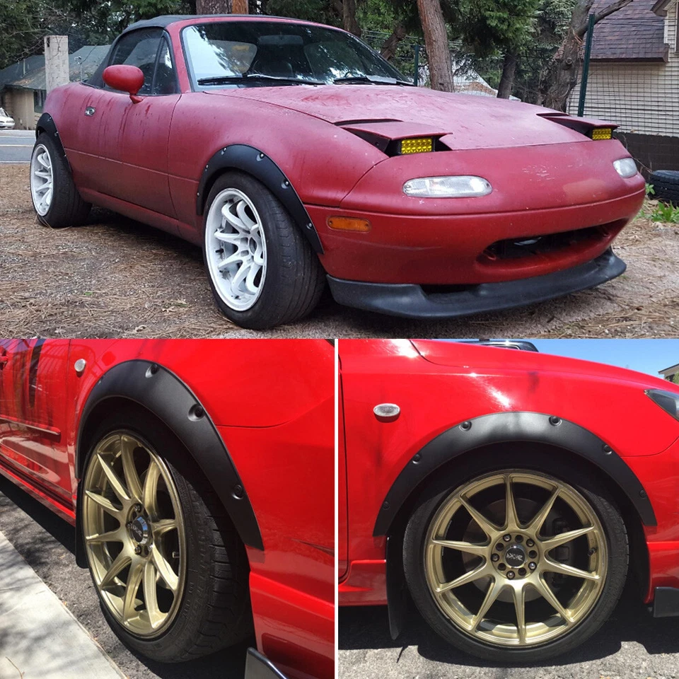 Kit de carrocería extra ancha flexible para guardabarros Acura TL ILX TLX TSX Foto 4 de 4